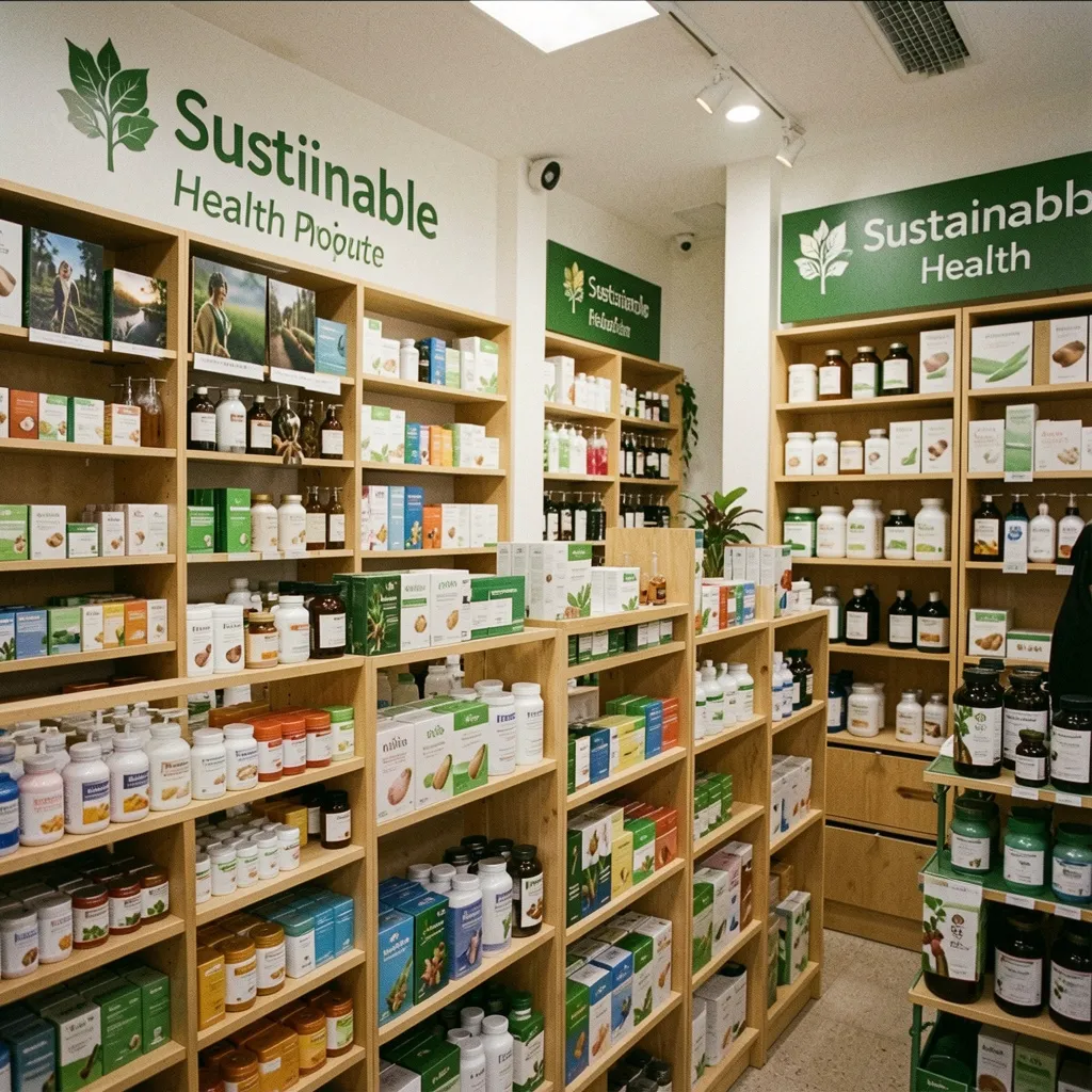 Botanical material pattern with soft light